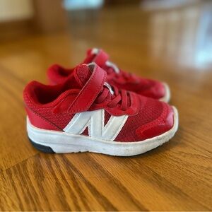 Kids Red Athletic Shoes New Balance